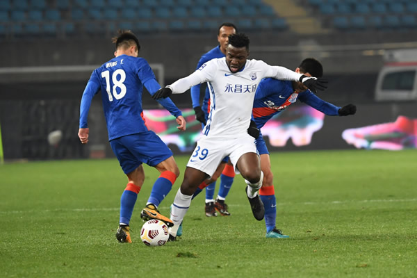 中超，沧州雄狮，上海申花